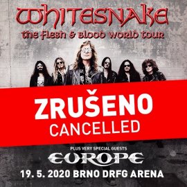 WHITESNAKE + EUROPE / BRNO