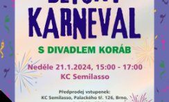 Dětský karneval s divadle Koráb