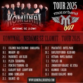 KOMUNÁL - tour 2025 / Host: Motorband