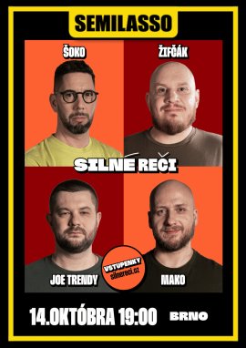SILNÉ  REČI v Brně