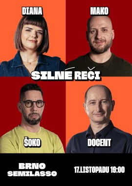 SILNÉ REČI v Brně