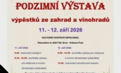 Zahrádkářská výstava v Semilassu 11. a 12. září
