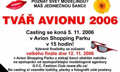 TVÁŘ AVIONU 2006 - CASTING